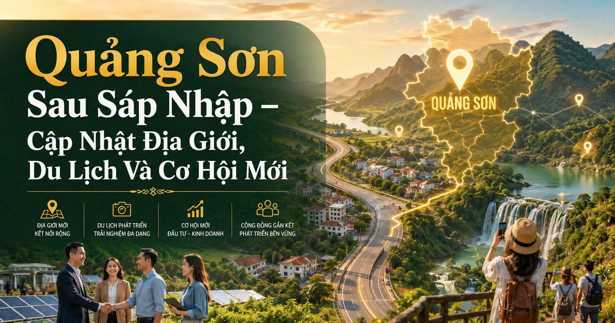 Quảng Sơn Sau Sáp Nhập – Cập Nhật Địa Giới, Du Lịch Và Cơ Hội Mới